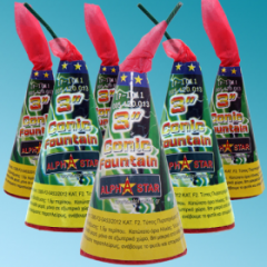 Κωνικό συντριβάνι 1,5m/15sec (6τεμ.) ΚΑΤ. F2