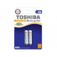 Toshiba Μπαταρία επαναφορτιζόμενη AAA 2 pcs