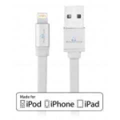 Powertech Καλώδιο USB σε Lightning, MFI πιστοποίηση, Ασημί