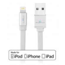 Powertech Καλώδιο USB σε Lightning, MFI πιστοποίηση, Ασημί