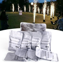 Cold spark machine powder