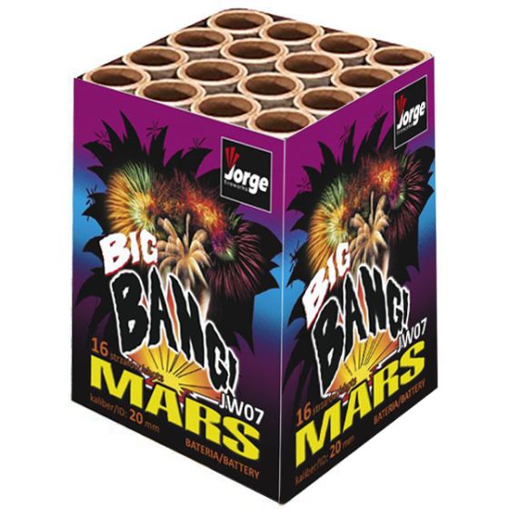  Πυροτεχνήματα 16 βολών Big Bang Mars Jorge