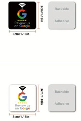 Google Review Sticker NFC